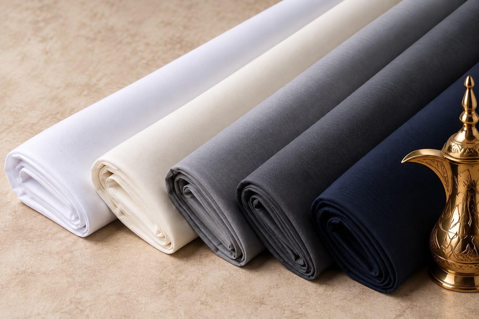 Charcoal shown with the other colours in the range